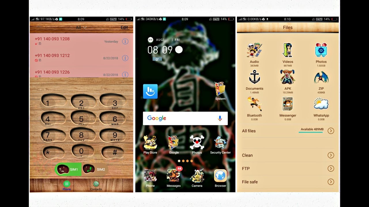 Detail One Piece Themes For Android Nomer 49