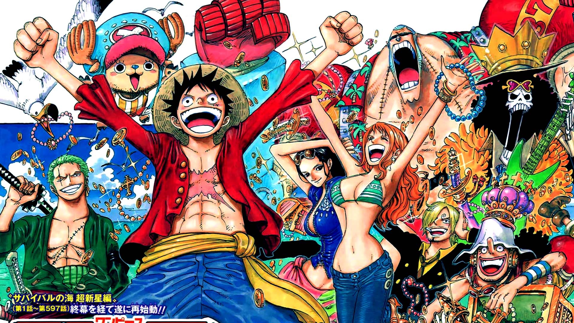 Detail One Piece Wallpaper Hd 1920x1080 Nomer 46