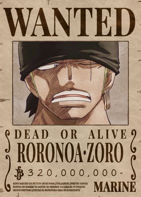 Detail One Piece Wanted Poster Hd Nomer 13