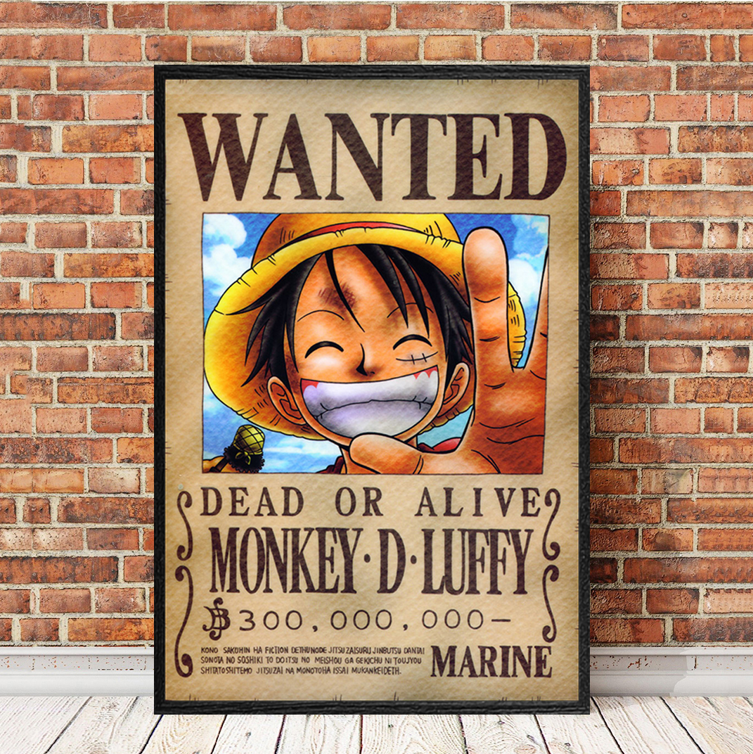 Detail One Piece Wanted Poster Hd Nomer 35