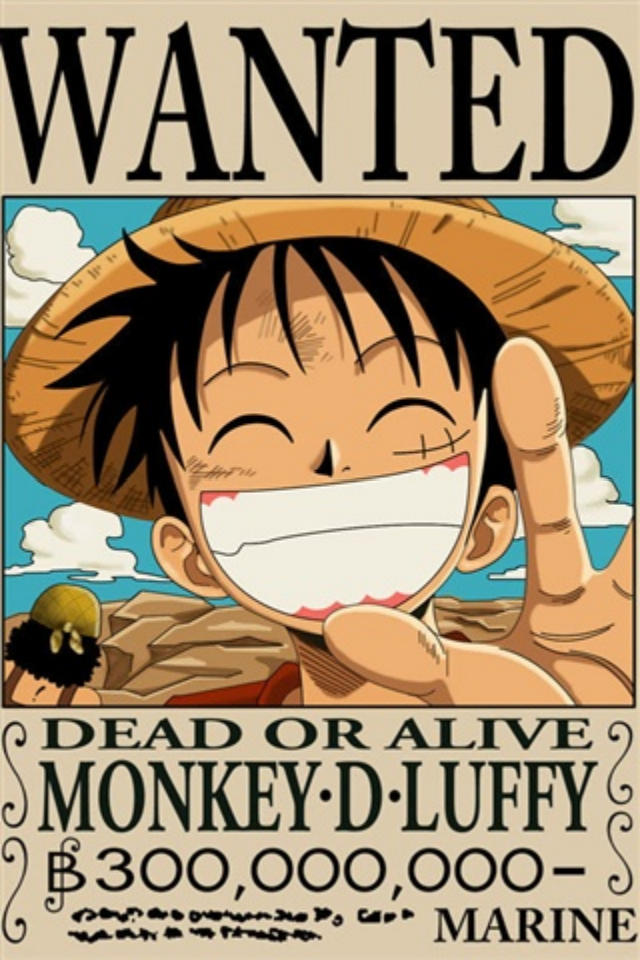 Detail One Piece Wanted Poster Wallpaper Hd Nomer 50