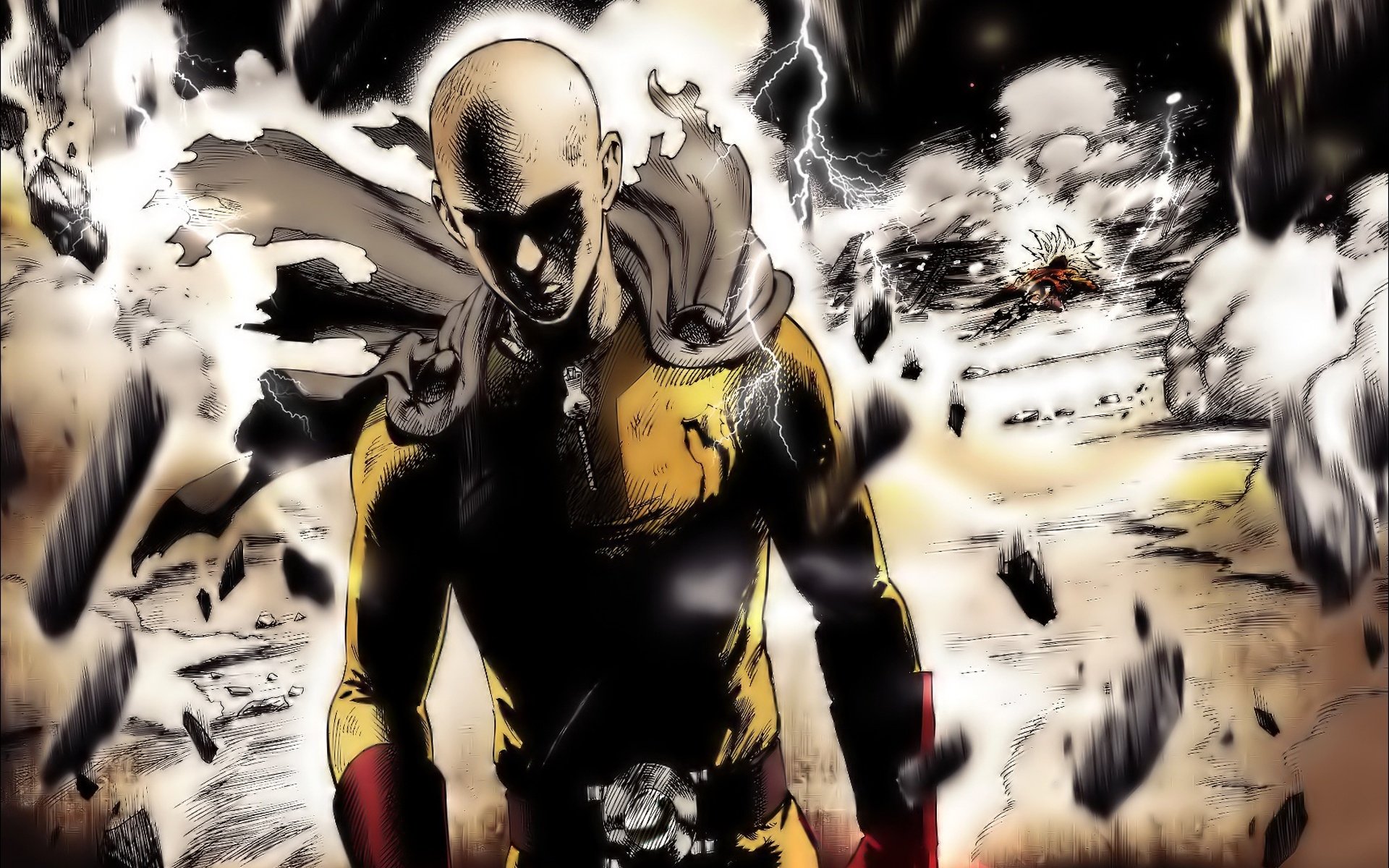 Detail One Punch Man Wallpaper 1920x1080 Nomer 12