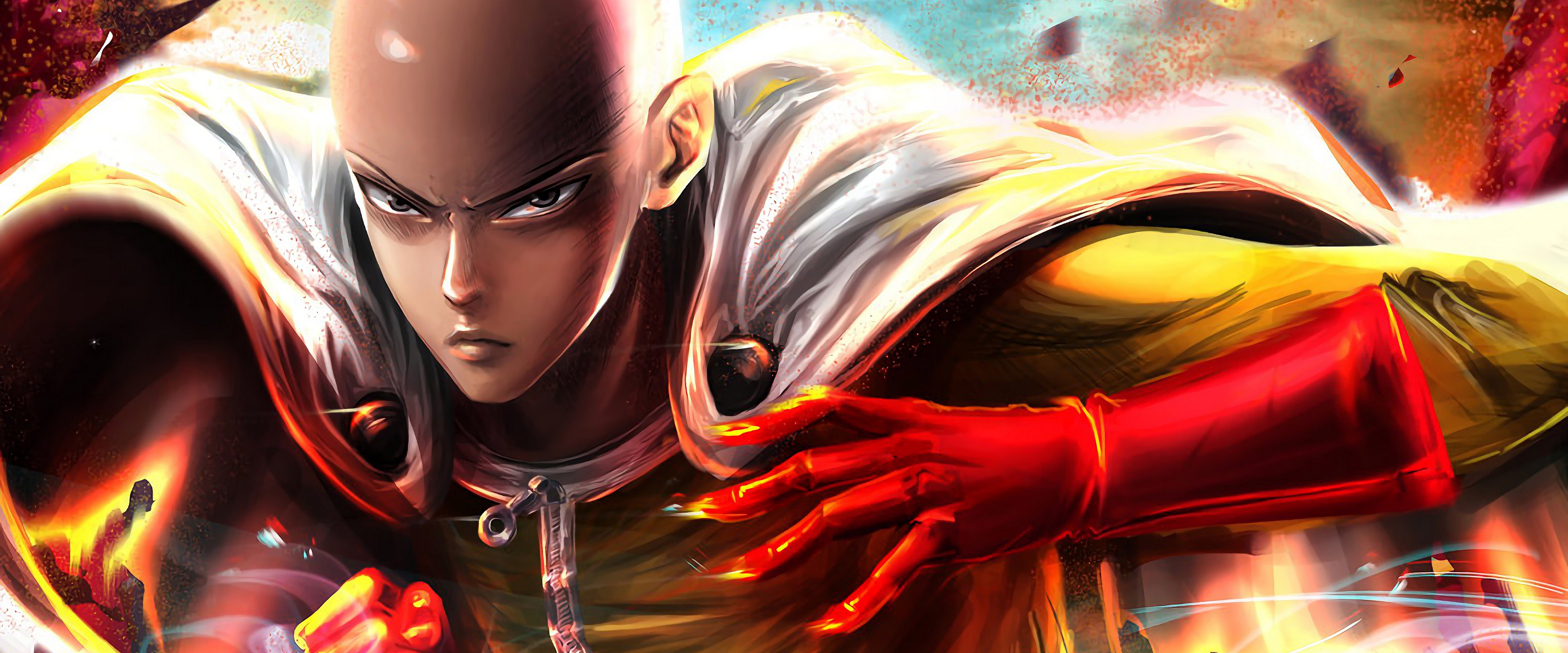 Detail One Punch Man Wallpaper 4k Nomer 12