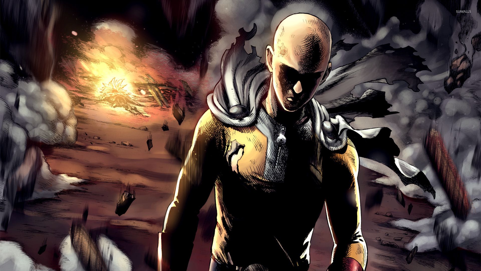 Detail One Punch Man Wallpaper 4k Nomer 9