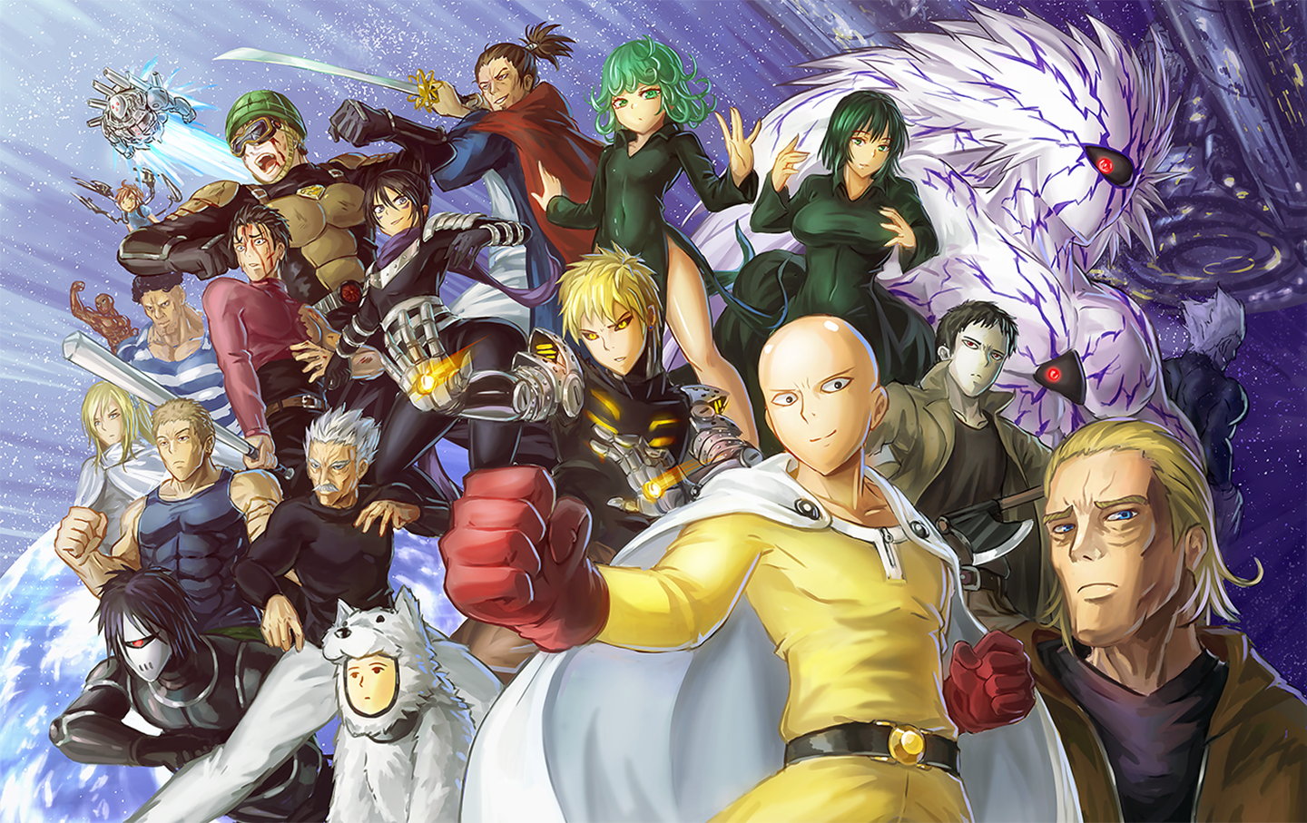 Detail One Punch Man Wallpaper Hd Nomer 36