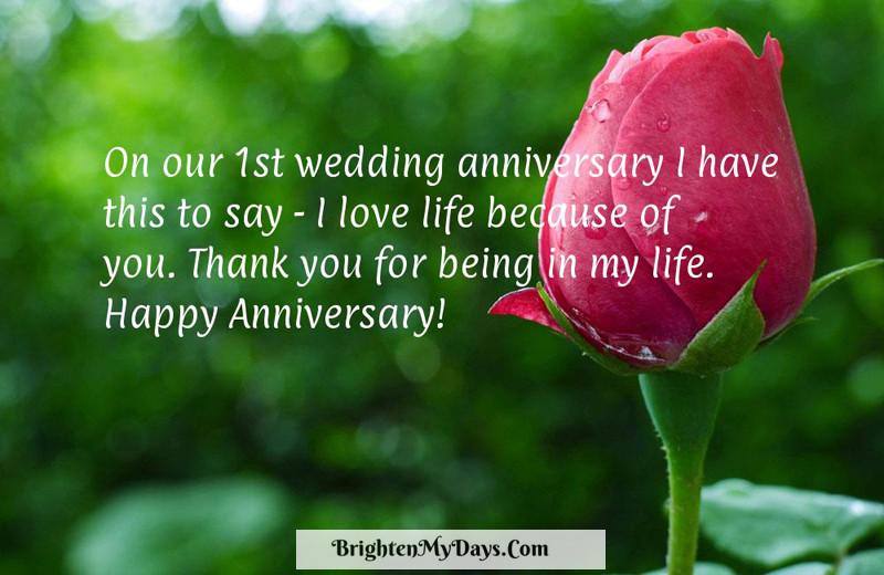 Detail One Year Anniversary Quotes For Husband Nomer 57