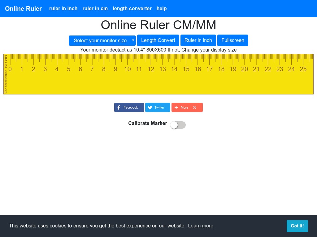 Detail Online Ruler Nomer 29
