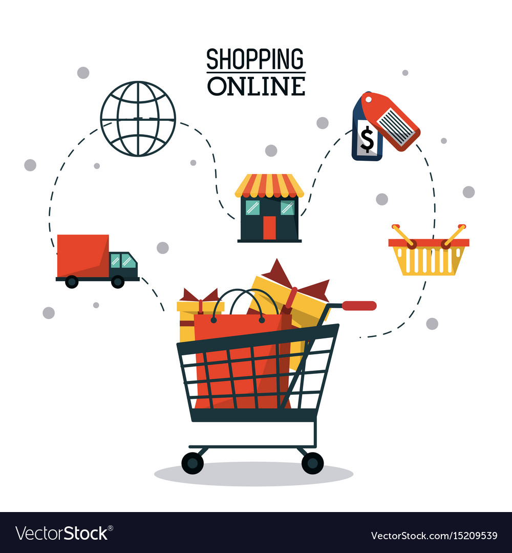 Online Shopping Cart Image - KibrisPDR