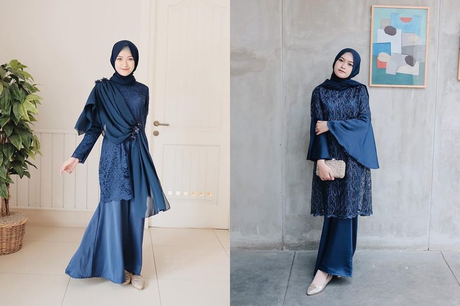 Detail Ootd Baju Biru Dongker Hijab Nomer 26