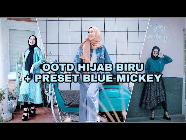 Detail Ootd Baju Biru Dongker Hijab Nomer 37