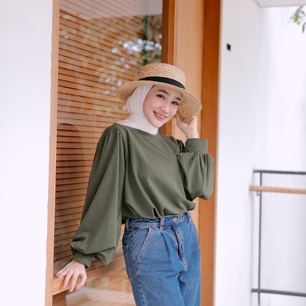 Detail Ootd Baju Hijau Army Nomer 25