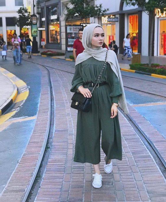 Detail Ootd Baju Hijau Army Nomer 27