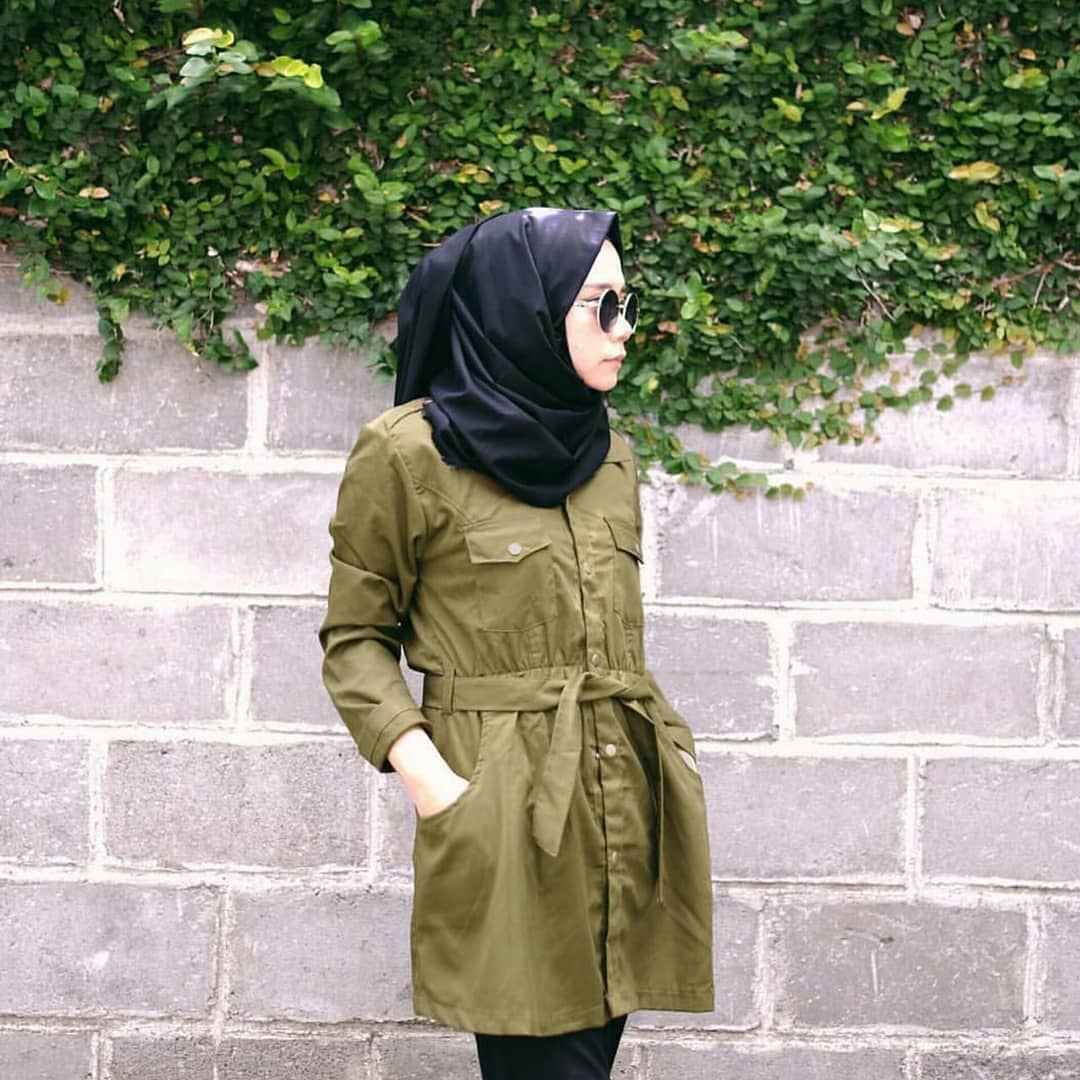 Detail Ootd Baju Hijau Army Nomer 49