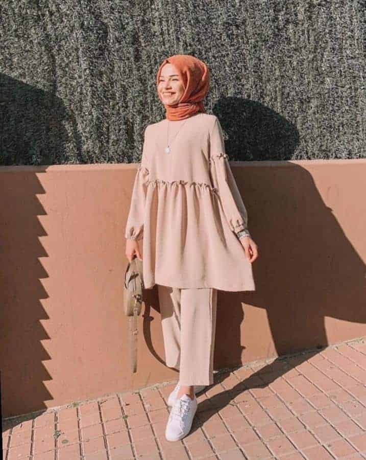 Detail Ootd Hijab Peach Nomer 30