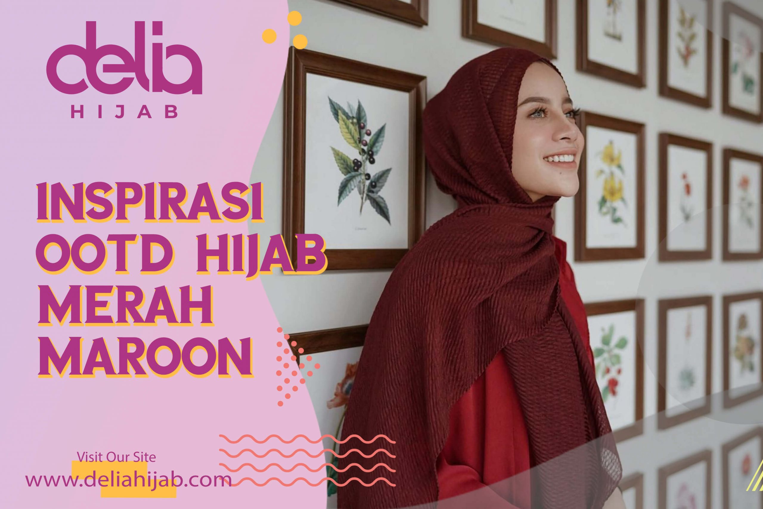 Detail Ootd Hijab Warna Maroon Nomer 23