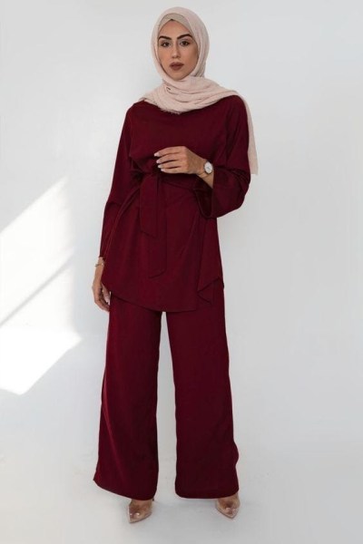 Detail Ootd Hijab Warna Maroon Nomer 55