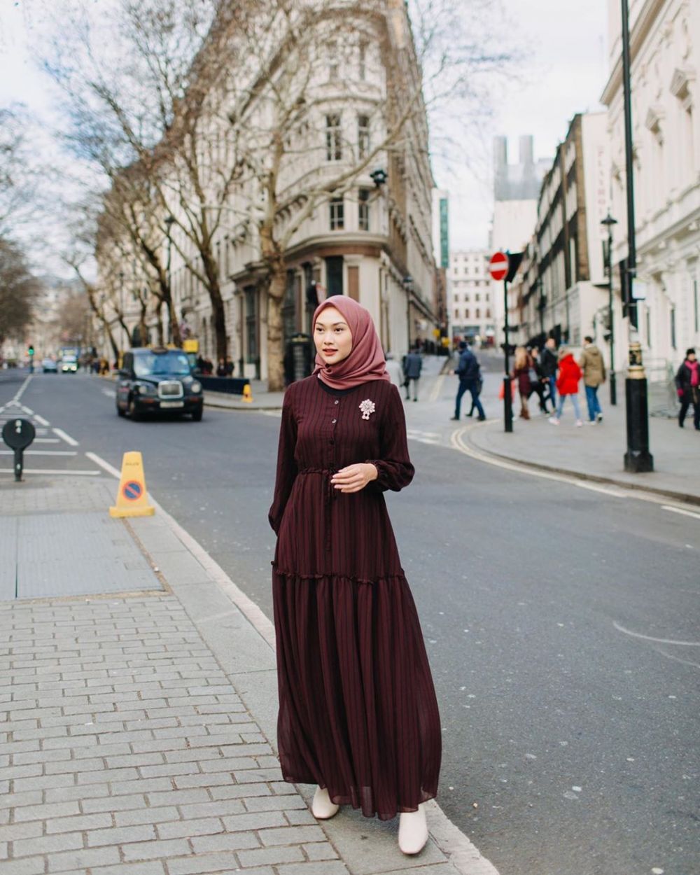 Detail Ootd Hijab Warna Maroon Nomer 10