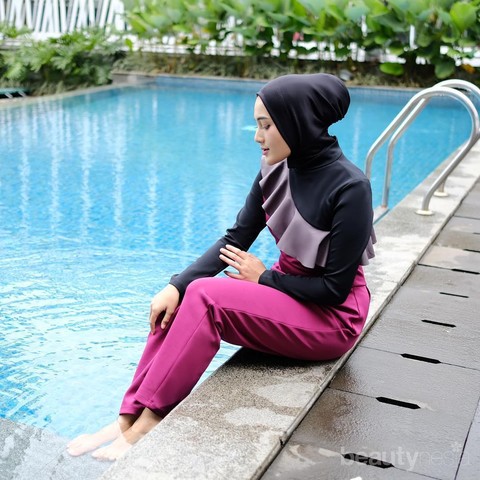 Detail Ootd Ke Kolam Renang Hijab Nomer 17