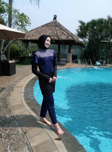 Detail Ootd Ke Kolam Renang Hijab Nomer 39