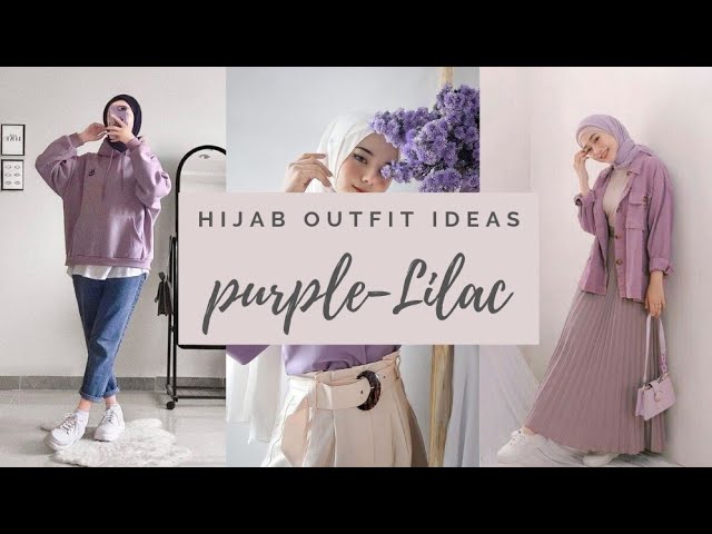 Detail Ootd Lilac Hijab Nomer 24