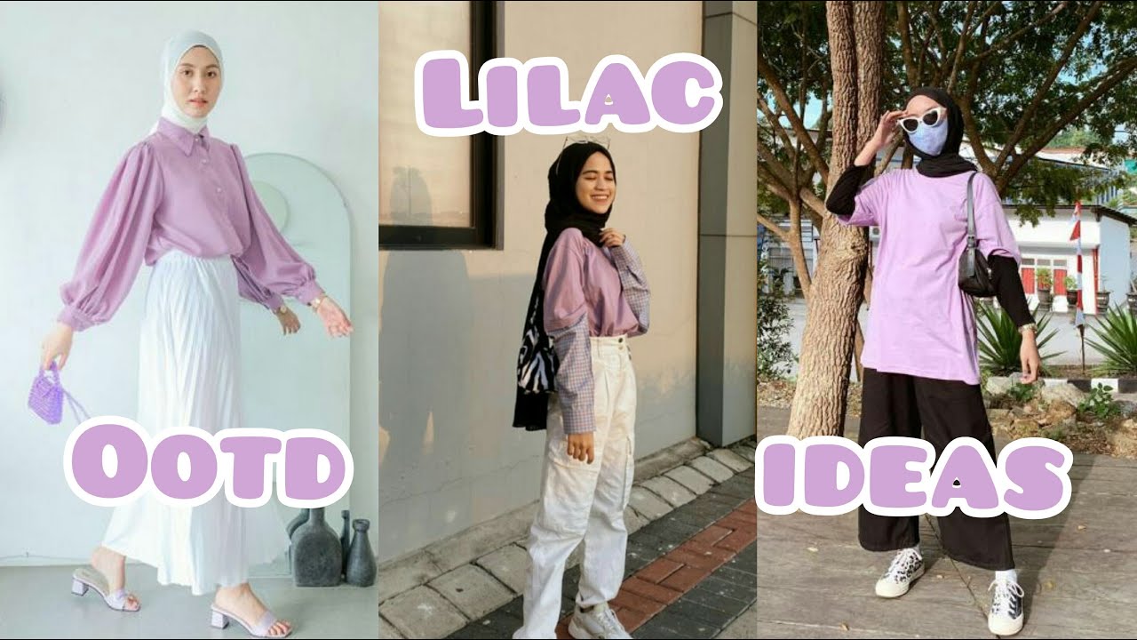 Detail Ootd Lilac Hijab Nomer 30