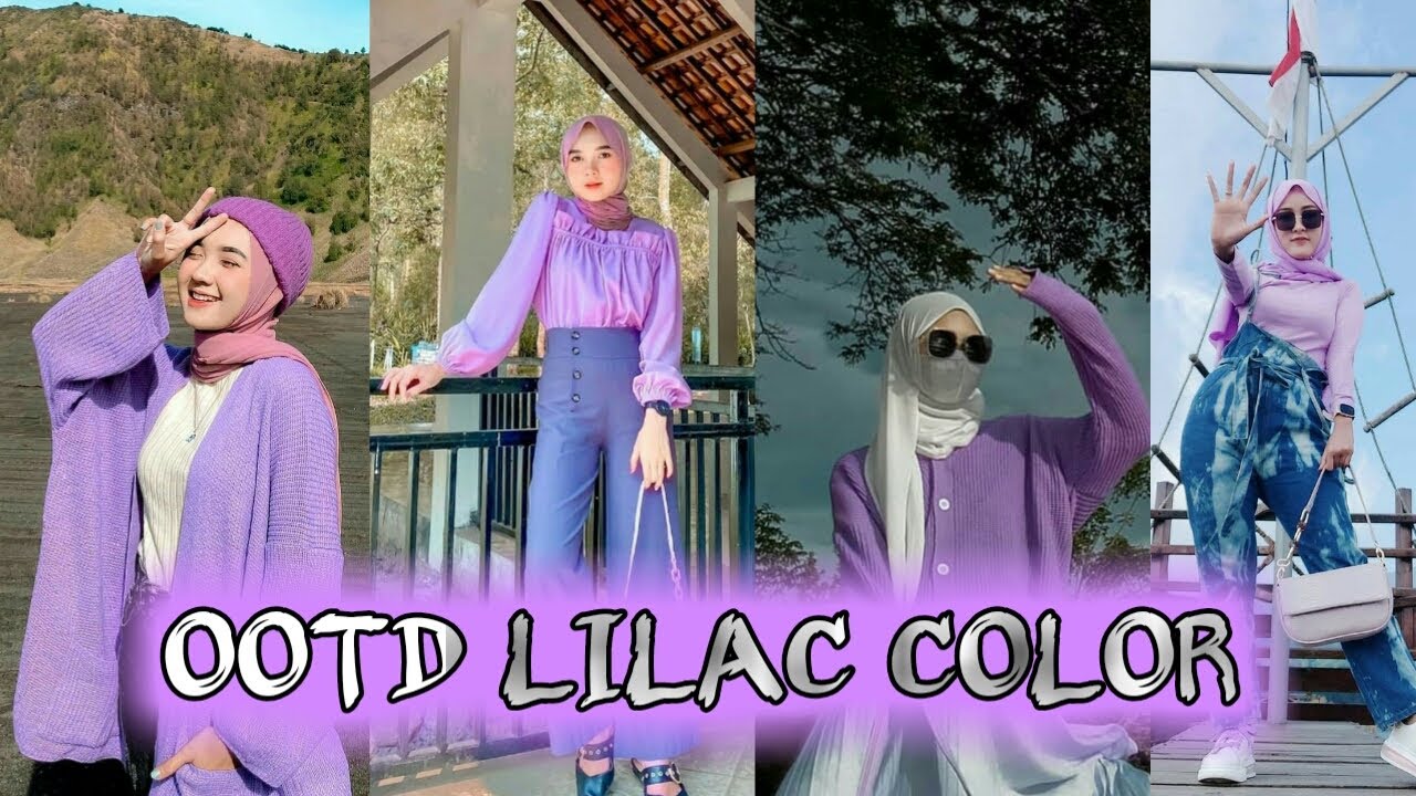 Detail Ootd Lilac Hijab Nomer 49