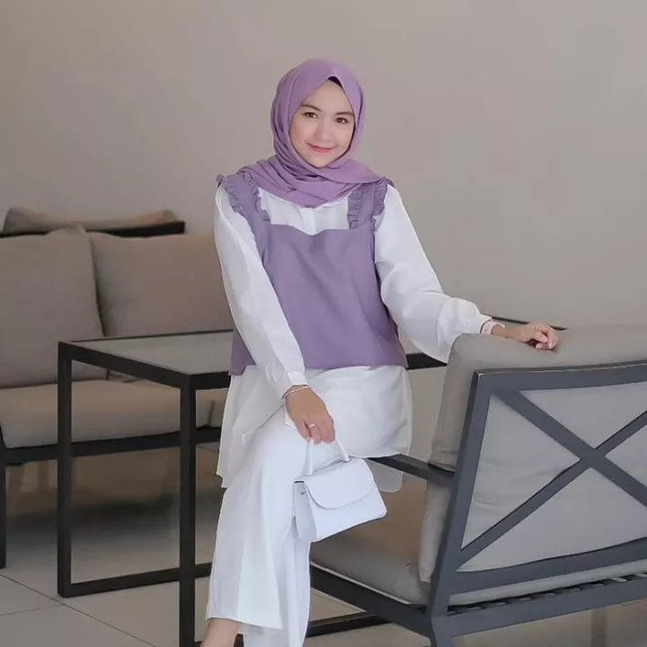 Detail Ootd Lilac Hijab Nomer 52