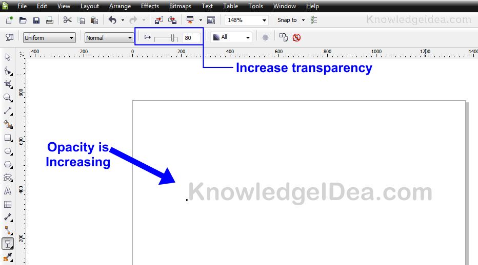 Detail Opacity Di Corel X7 Nomer 44