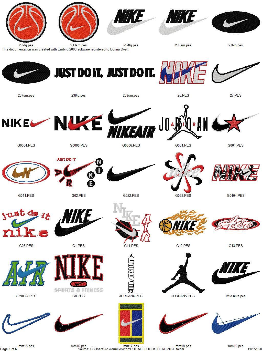 Detail Logo Nike Designs Nomer 25