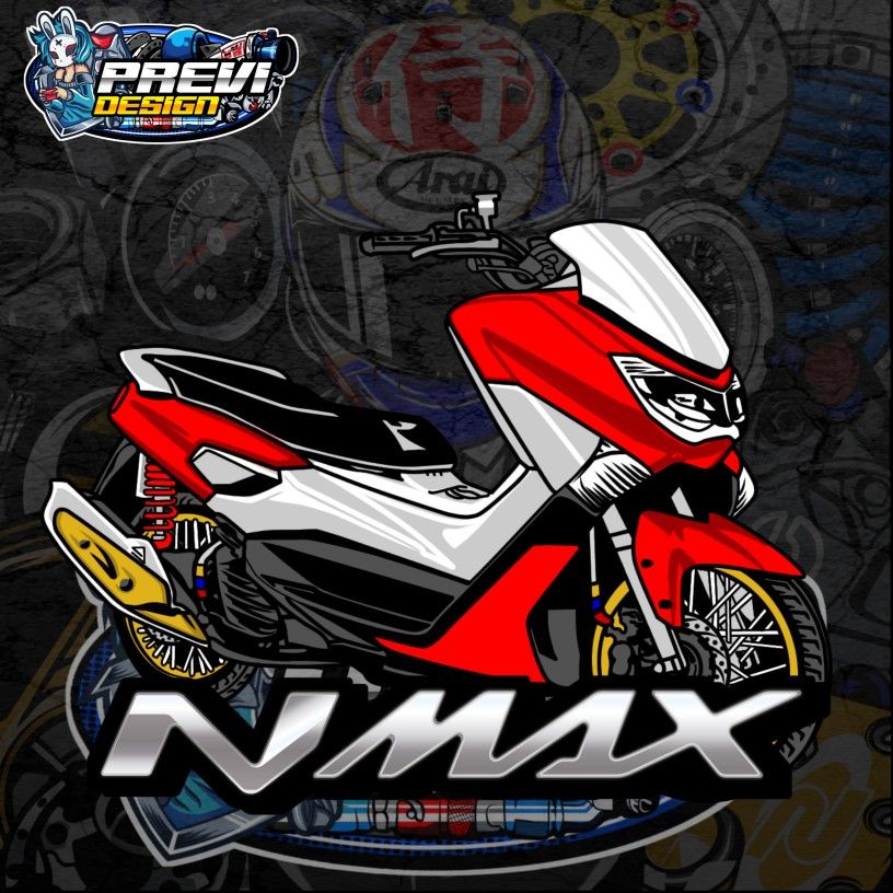 Detail Logo Nmax Keren Nomer 5