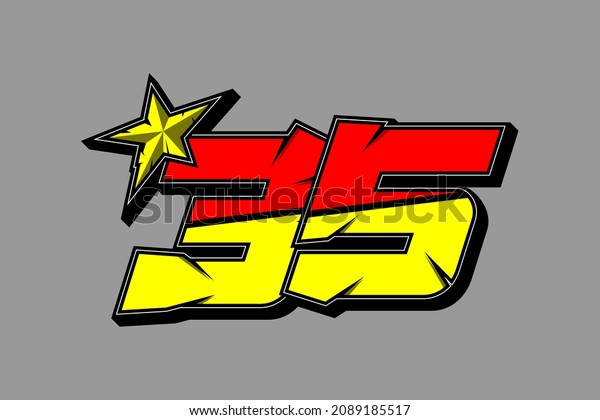 Detail Logo Nomor Racing Nomer 34