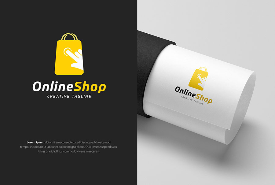 Detail Logo Online Shop Keren Nomer 31