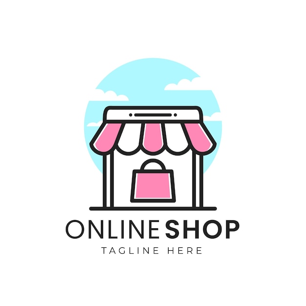 Detail Logo Online Shop Keren Nomer 10