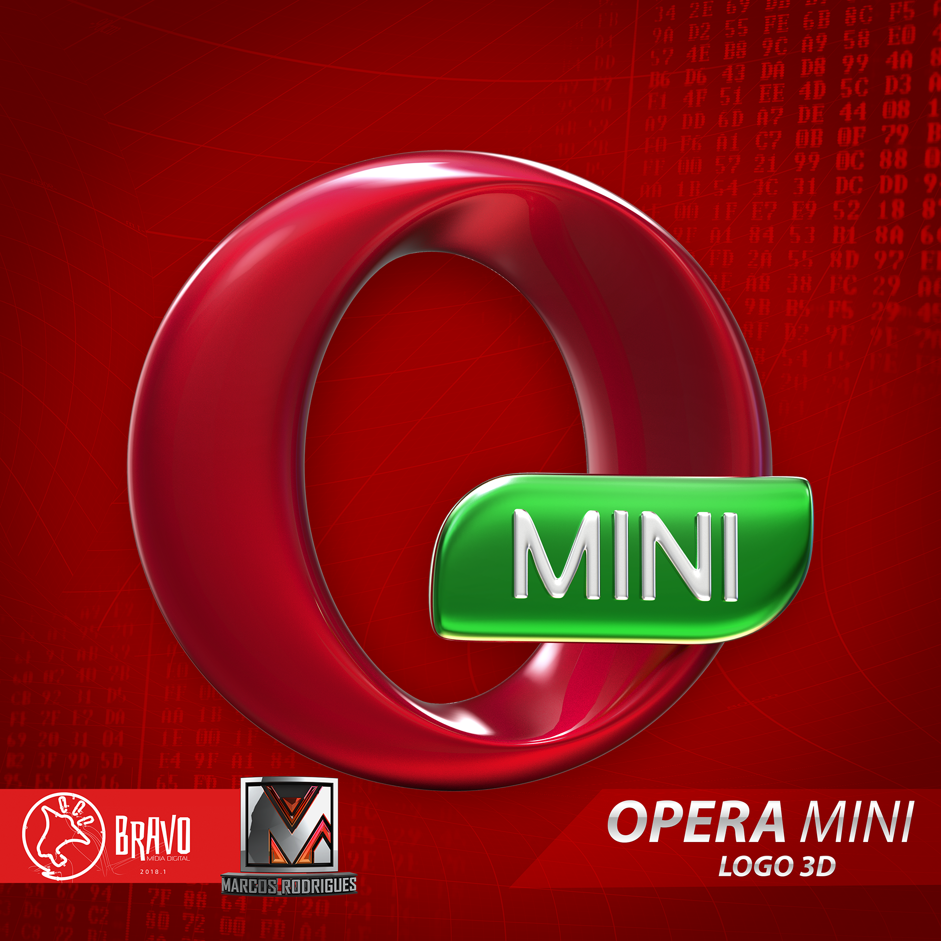 Detail Logo Opera Mini Nomer 21