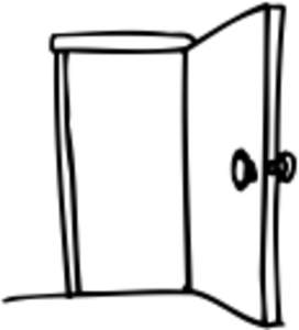Detail Open Door Clipart Nomer 3
