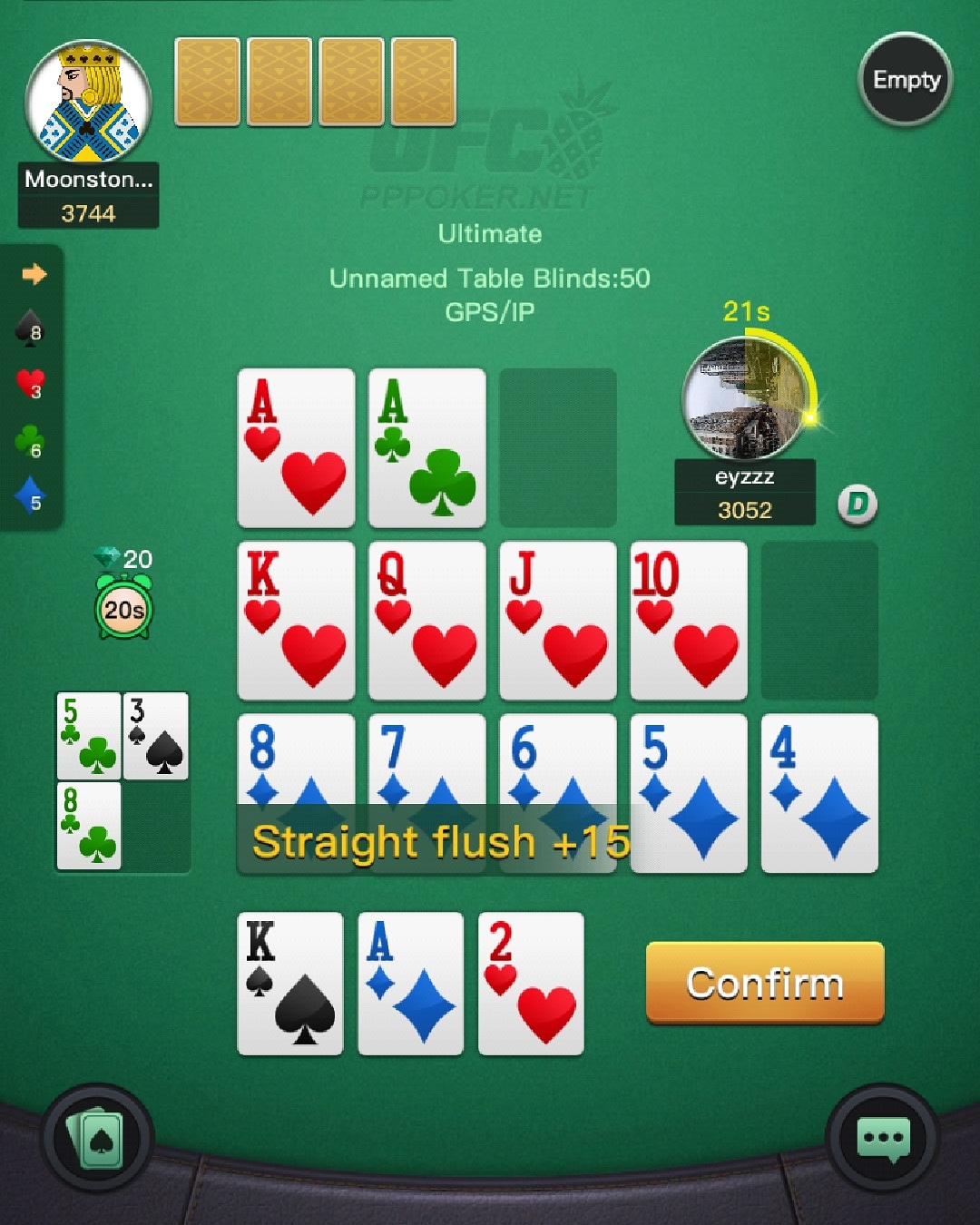 Detail Open Face Chinese Pineapple Poker Online Nomer 23