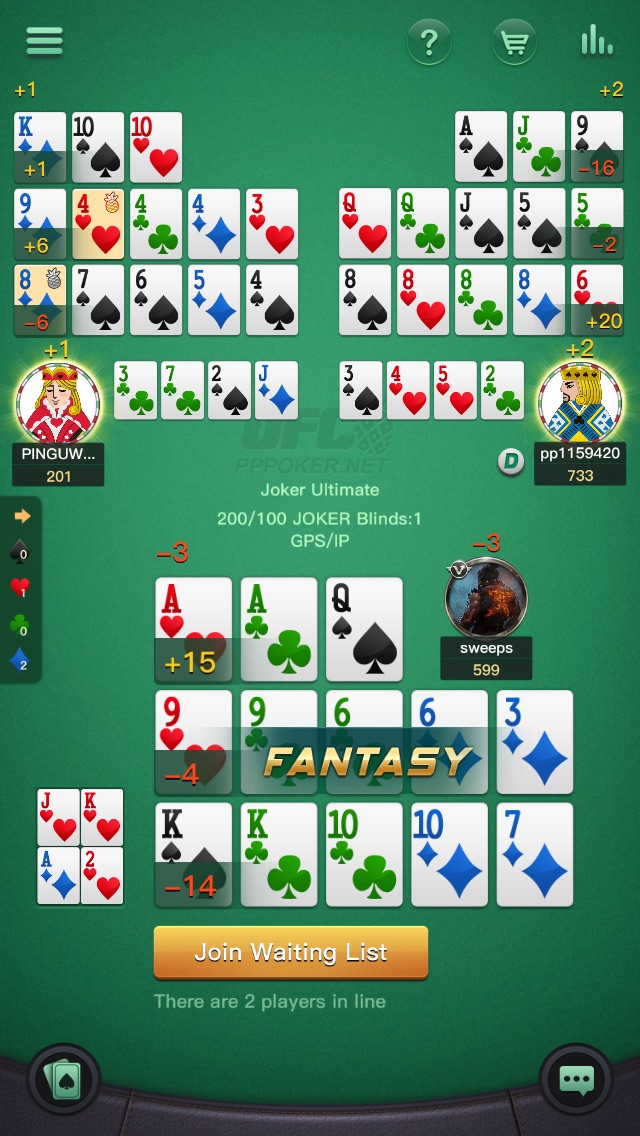 Detail Open Face Chinese Pineapple Poker Online Nomer 24