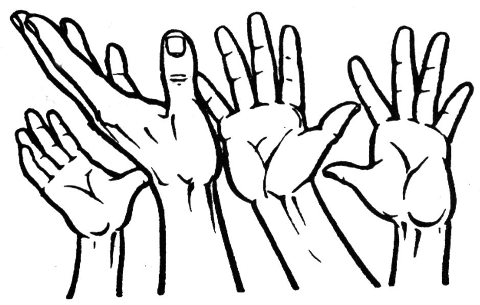 Detail Open Praying Hands Clipart Nomer 16