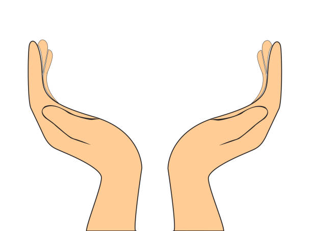 Detail Open Praying Hands Clipart Nomer 8