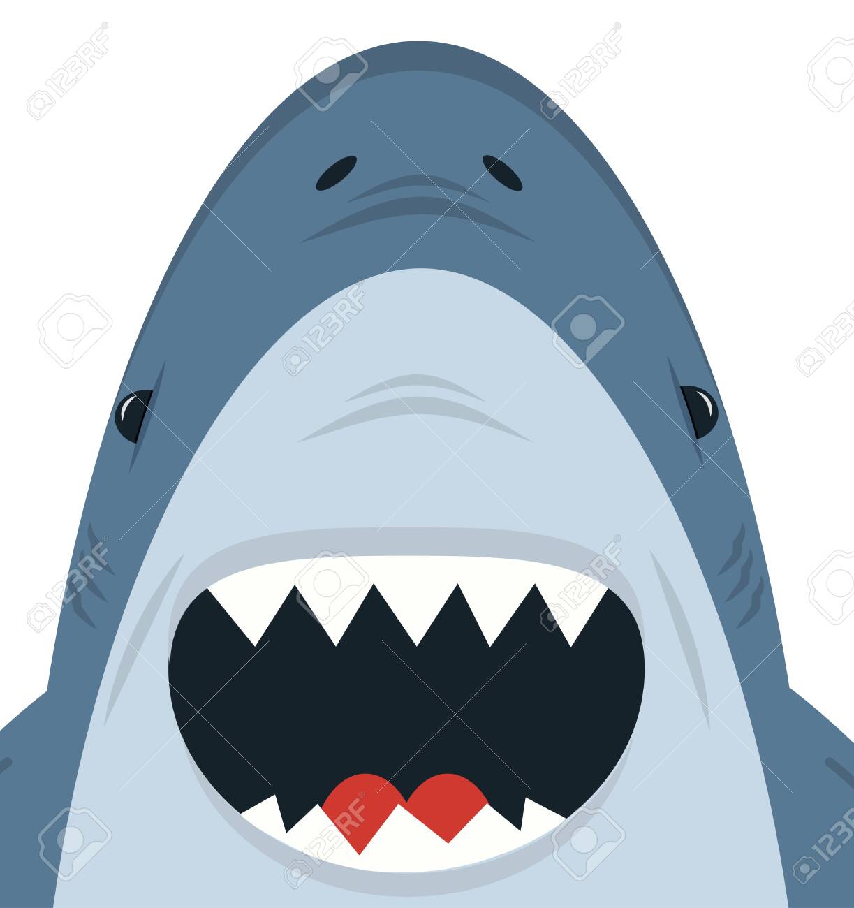 Detail Open Shark Mouth Clipart Nomer 11