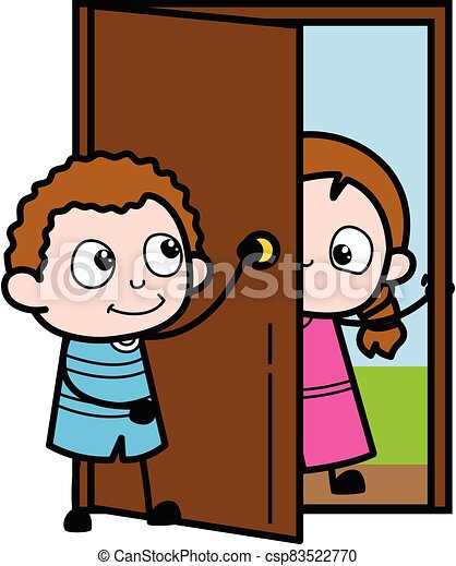 Detail Open The Door Cartoon Nomer 8