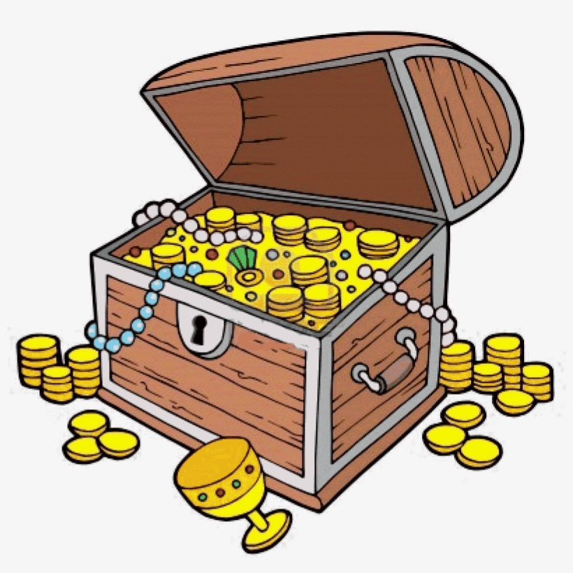 Detail Open Treasure Chest Clipart Nomer 24