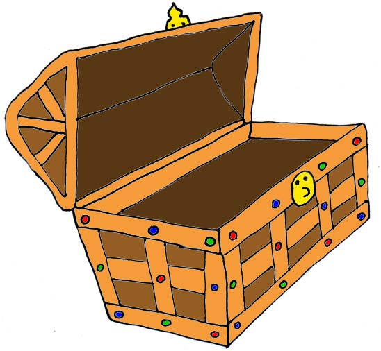 Detail Open Treasure Chest Clipart Nomer 4