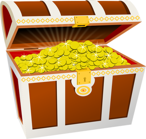 Detail Open Treasure Chest Clipart Nomer 33