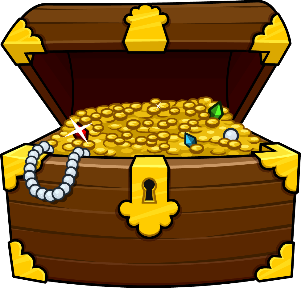 Detail Open Treasure Chest Clipart Nomer 6