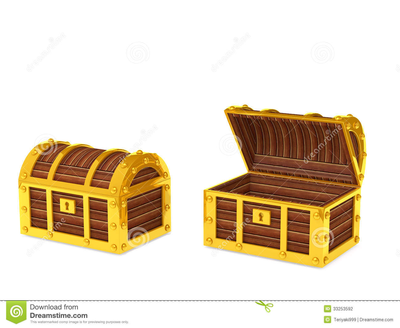 Detail Open Treasure Chest Clipart Nomer 50