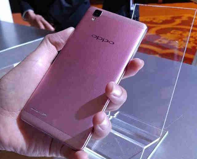 Detail Oppo F1 Warna Rose Gold Nomer 45