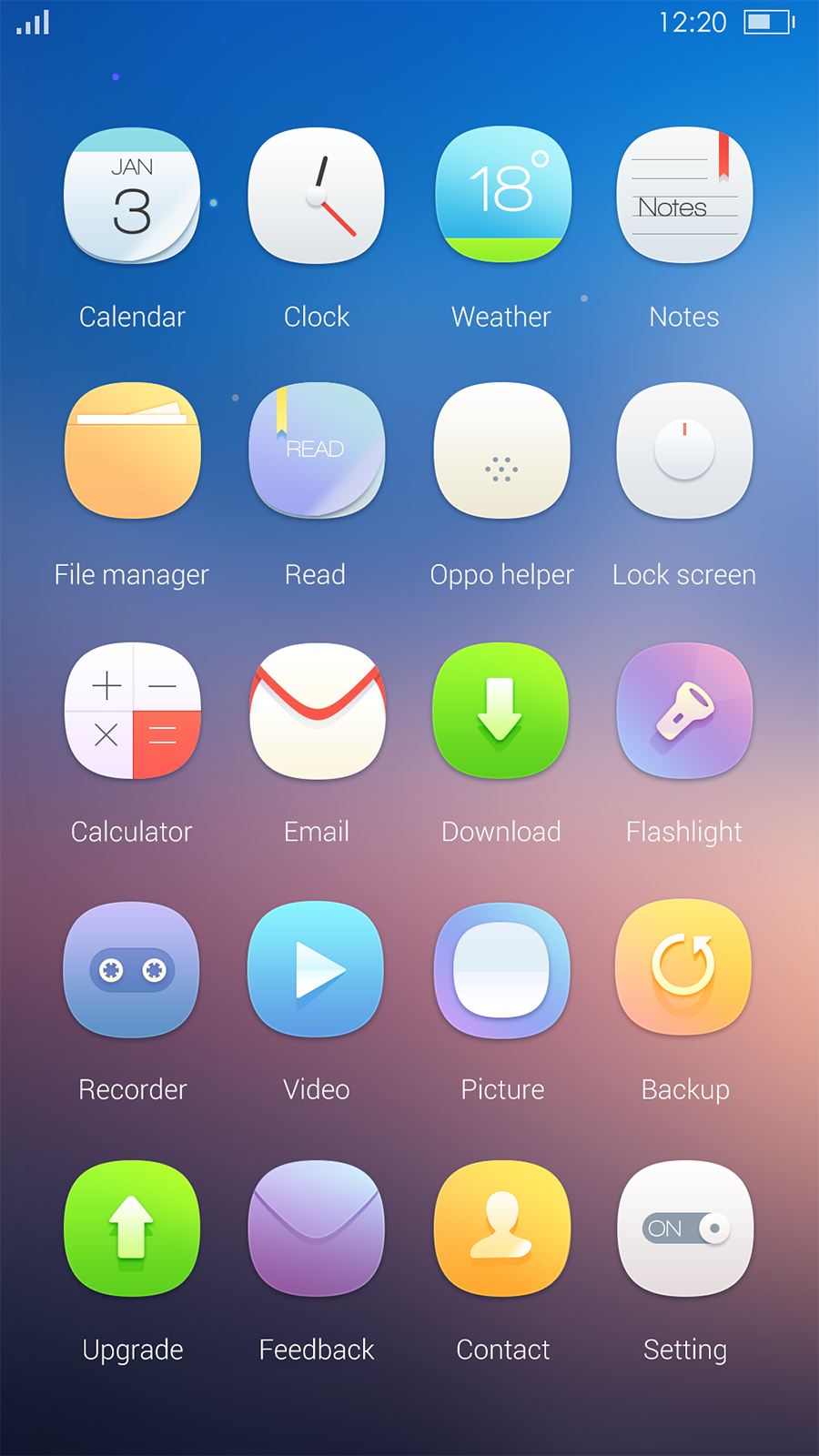 Detail Oppo Icon Nomer 10