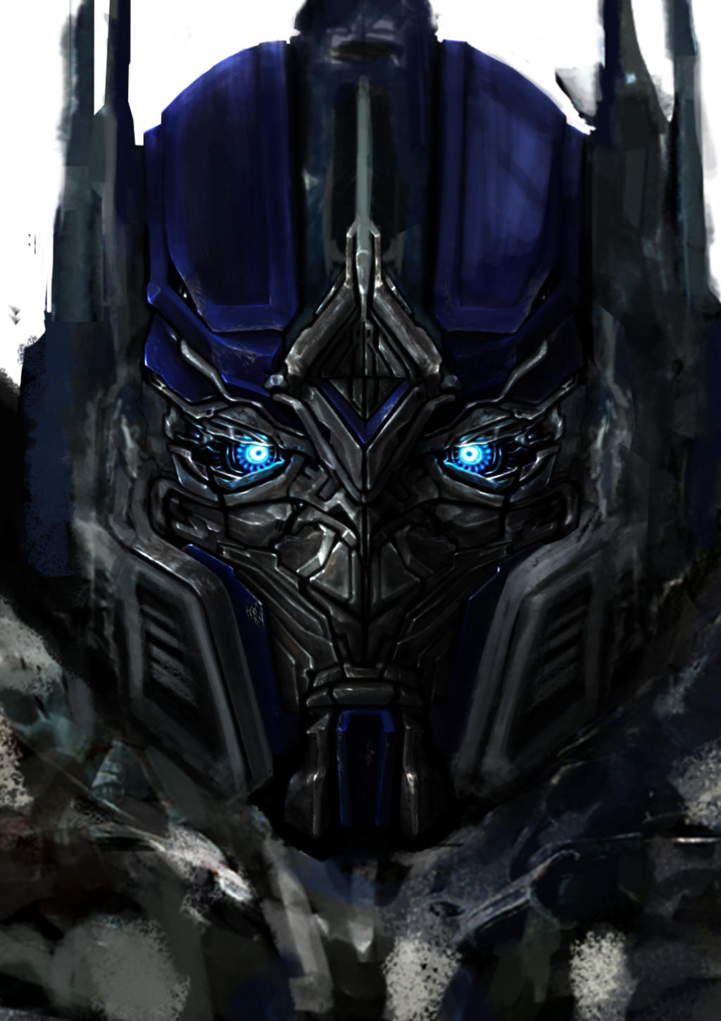 Detail Optimus Prime Face Nomer 12