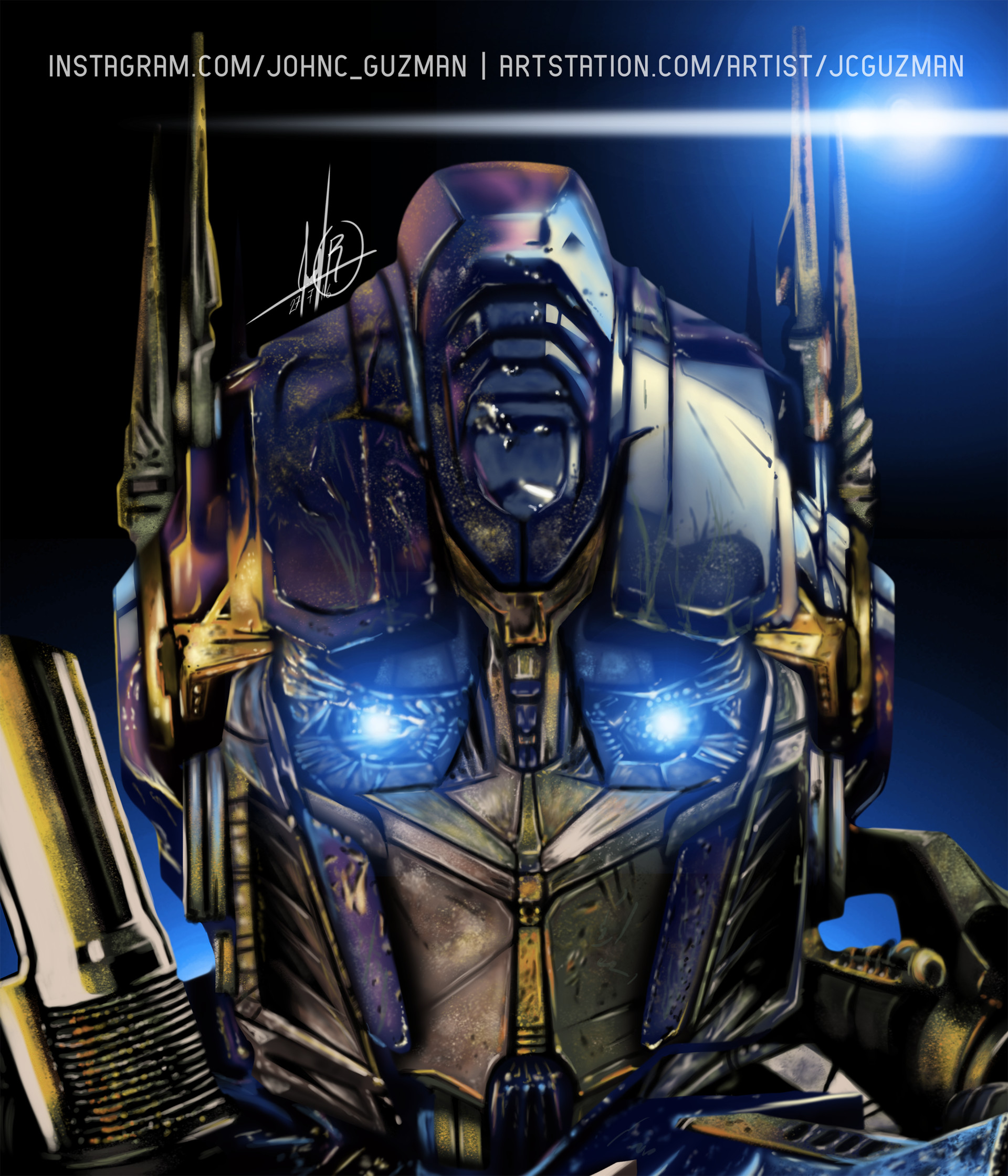 Detail Optimus Prime Face Nomer 25